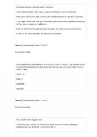 Fin 382 Homework