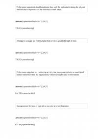 MGT 146 Quiz 1