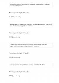 MGT 819 An adhocracy culture is