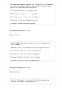 Management 724 Test