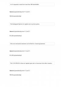 LWB 130 Quiz 3