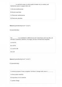 Business 601 Midterm