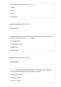 Business 119 Test 2