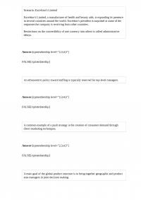 GSM 376 Quiz 2