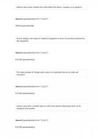 Business 448 Quiz 2