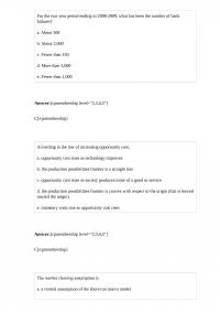 ECON A 530 Quiz 2