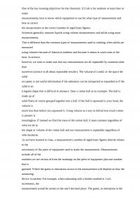 Chem One of the key learning