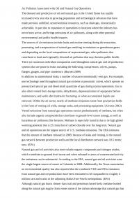 Air Pollution Associated with Oil and Natural Gas Operations