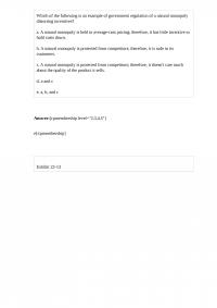 ECON A 128 Quiz 2