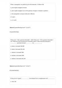 MicroEconomic 558 Final