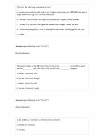 BUS 731 Quiz 3