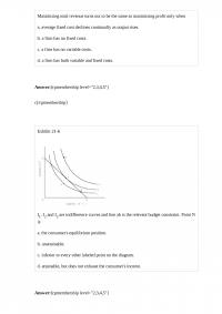 Economics 725 Test 1