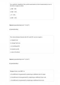 Economics 135 Test