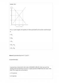 Economics 350 Quiz 1 Exhibit