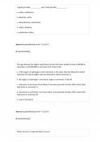MicroEconomic 583 Homework
