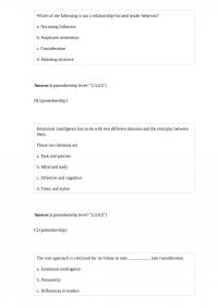 Management 282 Test