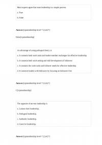 Management 502 Test 2