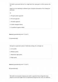 MGT 465 Test 1