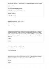 Business 784 Quiz 3