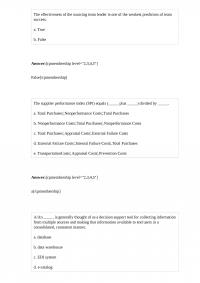 GSM 434 Quiz 2