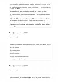 BUA 284 Test
