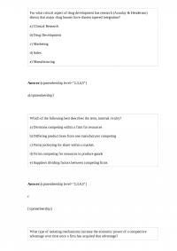 BUS 517 Quiz 3