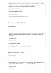 ECON E 865 Quiz 3