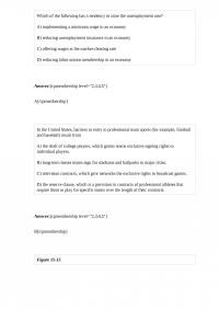 ECB 810 Which of the following has a