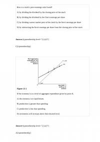 MicroEconomic 285 Quiz