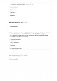 MicroEconomic 299 Midterm