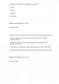 ECON A 503 Test 2