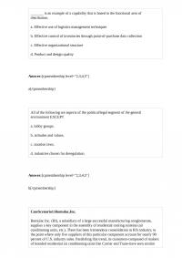 MGT 561 Quiz 3