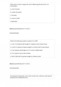 Economics 734 Quiz 3