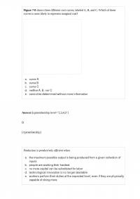 Economics 262 Test