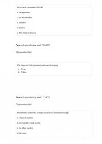 Economics 792 Quiz 2