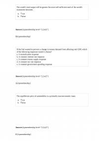 MicroEconomic 193 Test 2