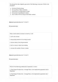 ECON A 663 Quiz 3