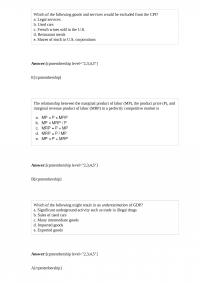 MicroEconomic 637 Which of the