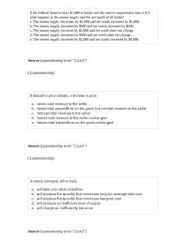 MicroEconomic 114 Midterm 2