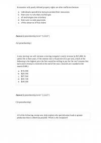 ECON A 370 Test 2