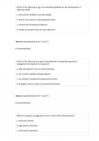 GSM 161 Quiz 3 Which of the
