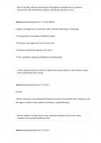 Management 319 Quiz 3