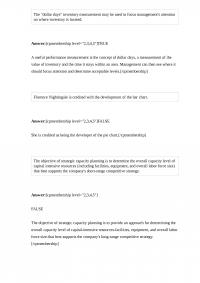 MGT 401 Final