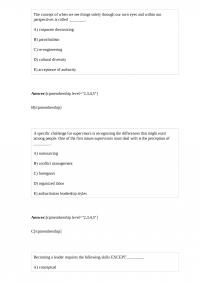 Business 790 Homework