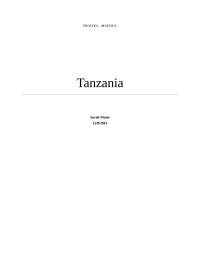 Economics of Tanzania