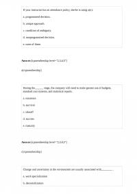 Management 504 Quiz 1