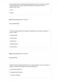 PRST 399 Test 2