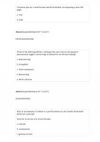 EMBA 842 Test 2