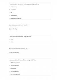 EMBA 611 Quiz