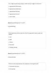 BUS 711 Quiz 3